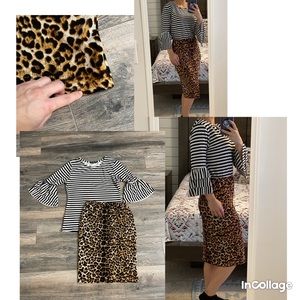 SOLD. Blouse & Skirt Outfit